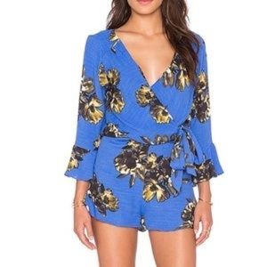 free people sunflower romper